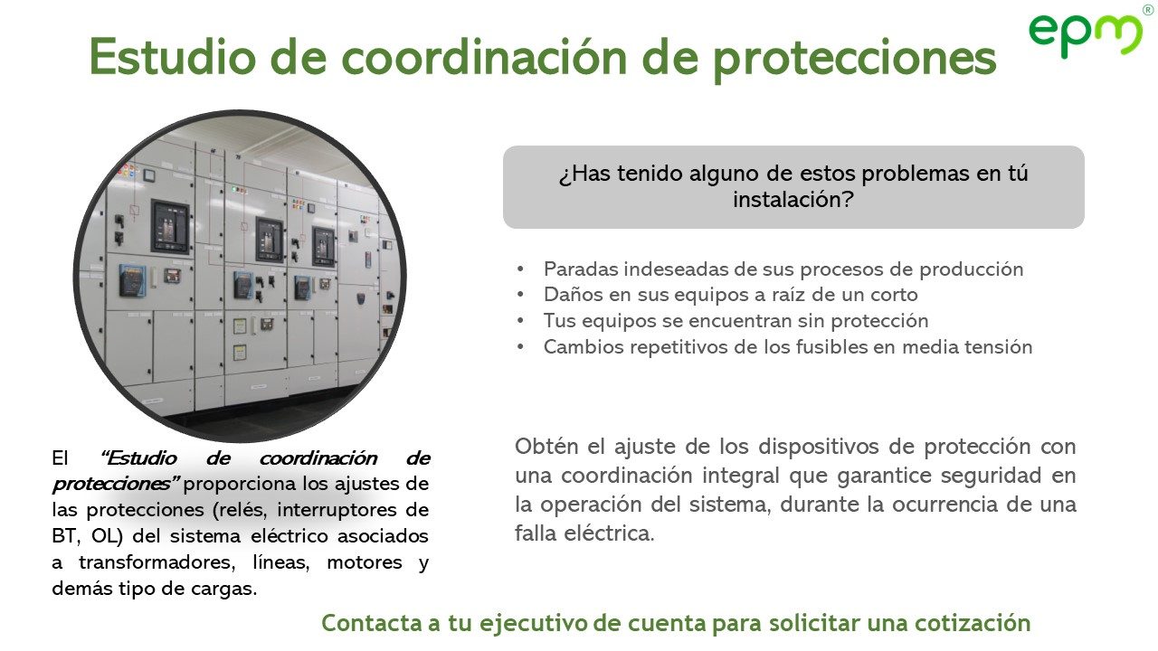 Estudio de coordinación de protecciones